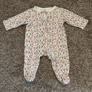 Tahari 0-3 Month Floral Print Baby Onesie
